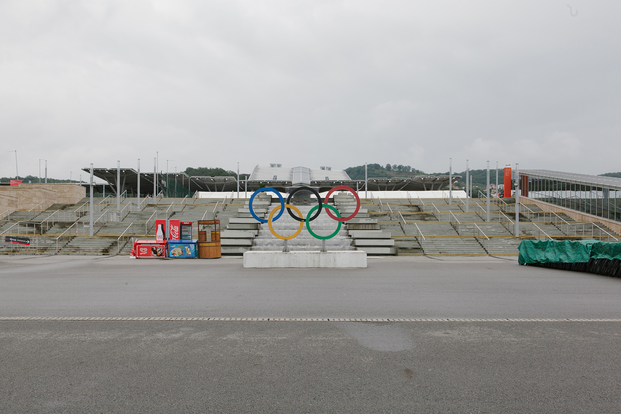 кладбище в центре олимпийского парка в сочи
